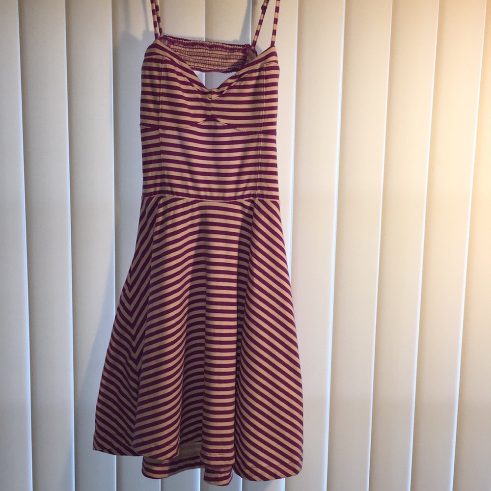 Aeropostale striped mini dress